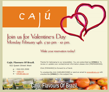 Caju Restaurant. Toronto. Brazilian Influenced cuisine