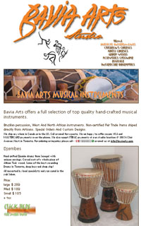 Click here to visit www.baviaarts.com